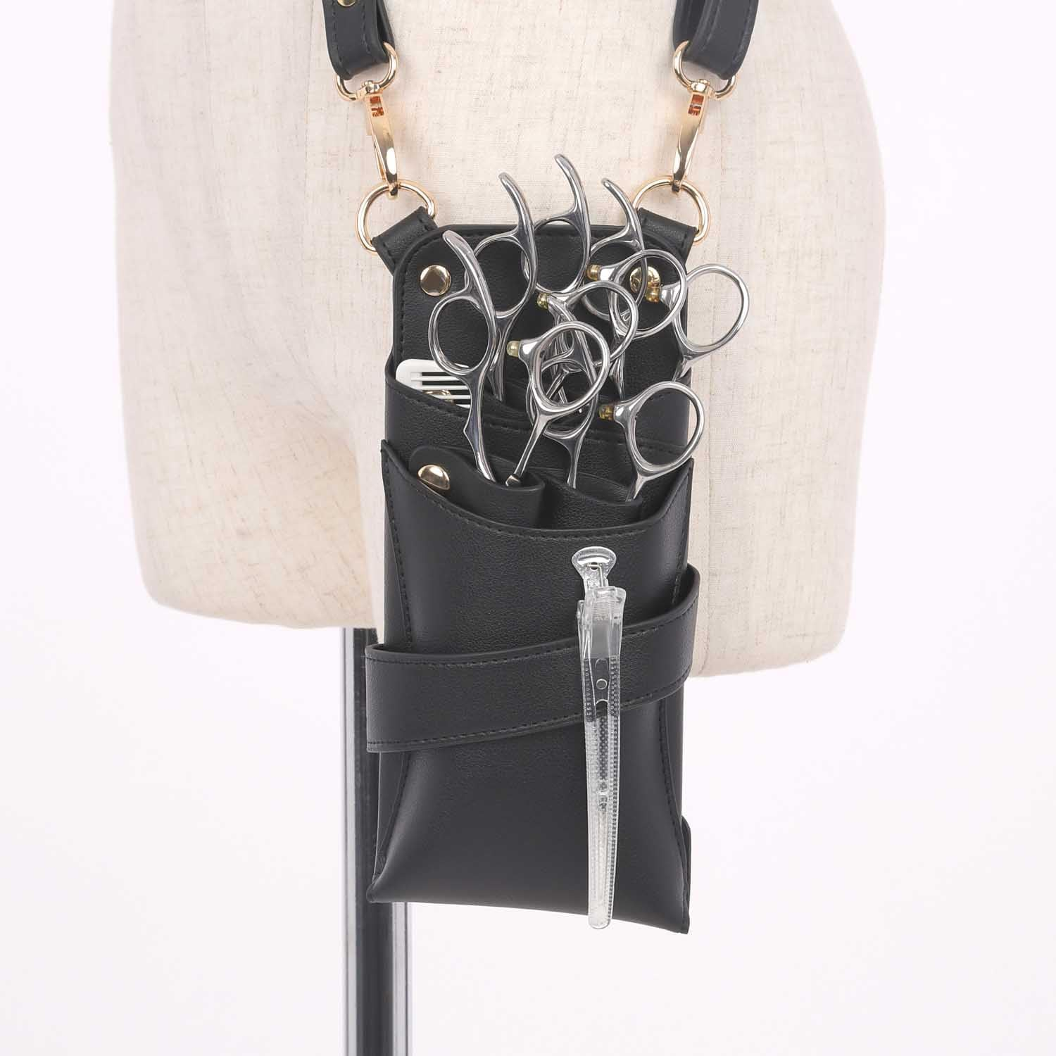 Dees Products Olbia Scissor Case, Black image number 3