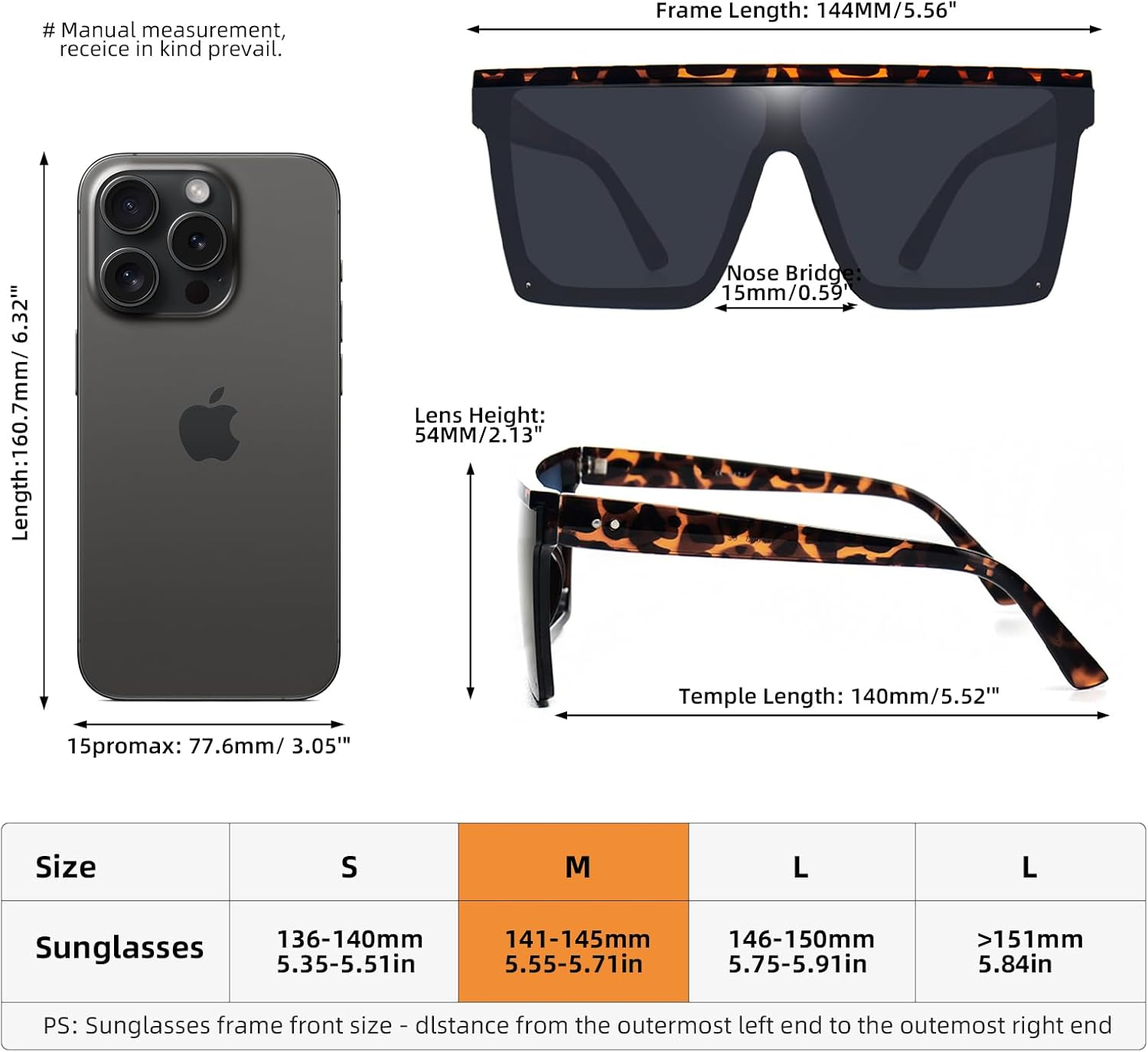 2 Pair Square Flat Top Sunglasses for Women Men, Big Fashion Oversized Rimless Shades Large Mirrored Sunnies image number 2