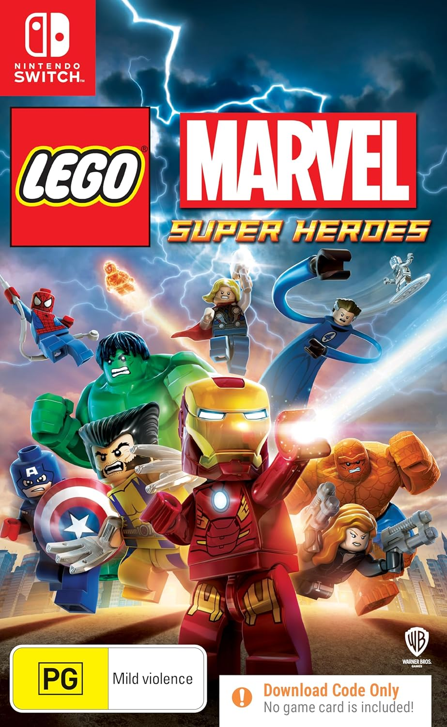 Marvel Super Heroes (Code in Box) - Nintendo Switch image number 2