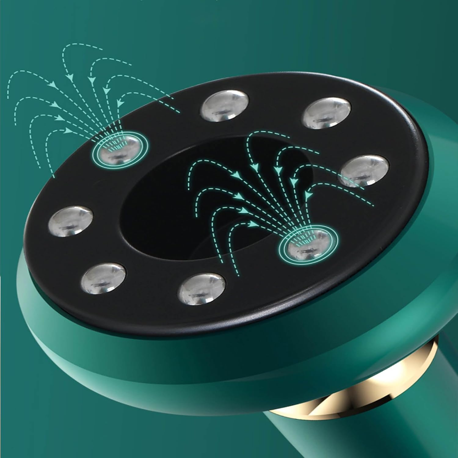 Bluile Cellulite Massager, Bluile anti Cellulite Massager, Handheld Cellulite Massager, Rechargeable & Cordless Anti-Cellulite Massager, Bluile Cellulite Popper (Red Light,Green)