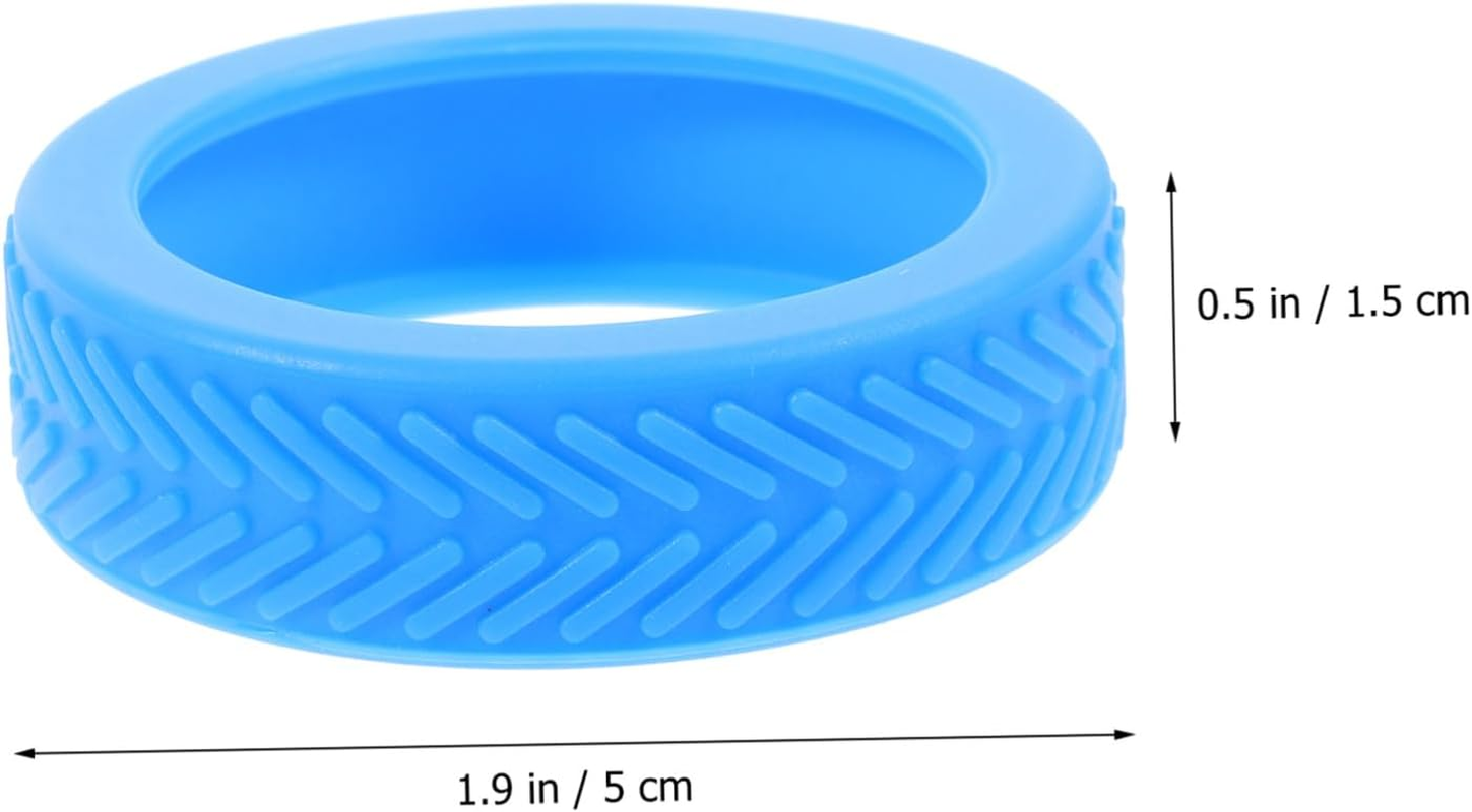 SHERCHPRY 8Pcs Silicone Luggage Wheel Covers for Suitcase Wheels Travel Floor Protectors Suitcase Feet Covers for Hardwood Floors image number 1