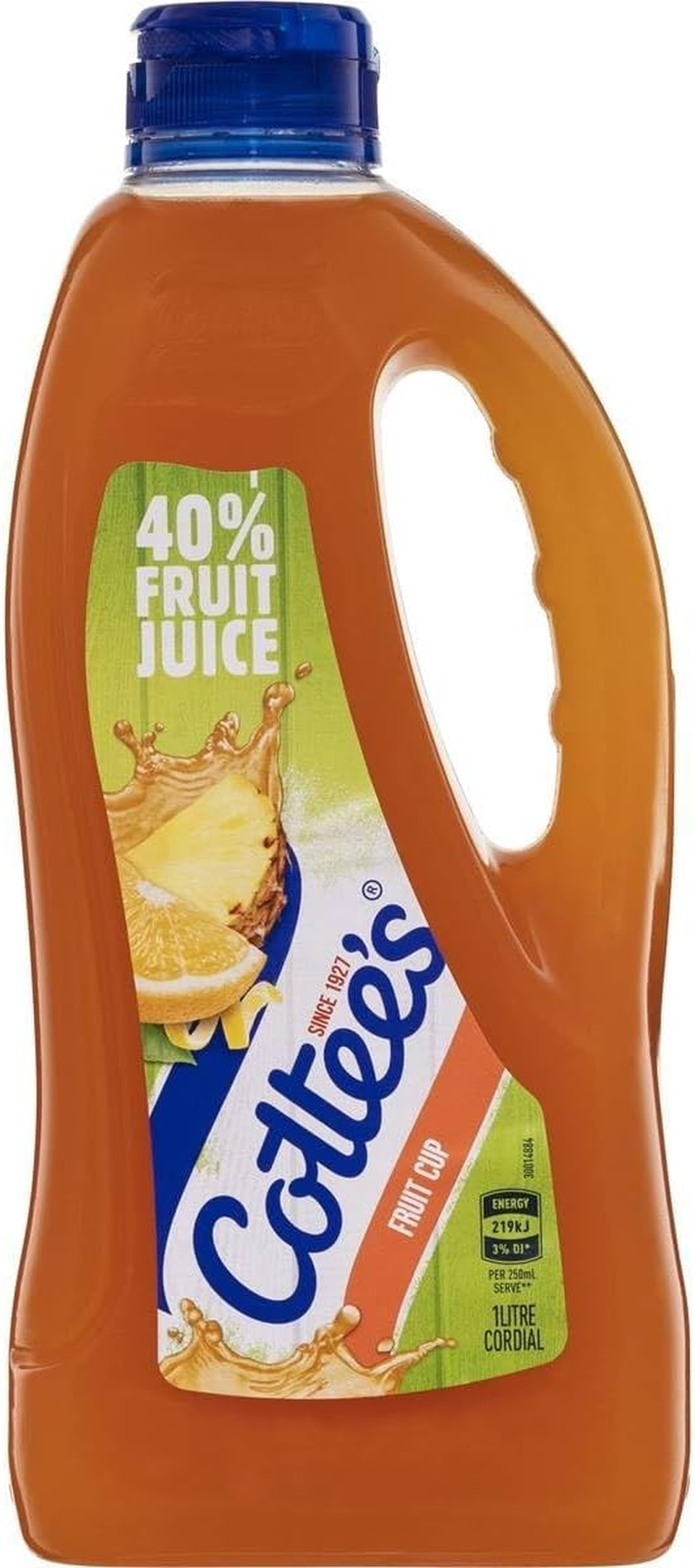 Cottee'S Cordial Fruit Cup Syrup 1 Liter