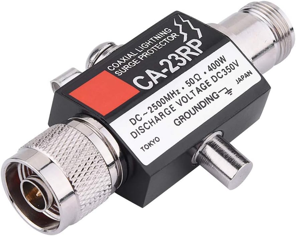 Coaxial Surge Protector, 50&Omega; Dc-2500Mhz N Connector 400W Surge Arrester image number 5