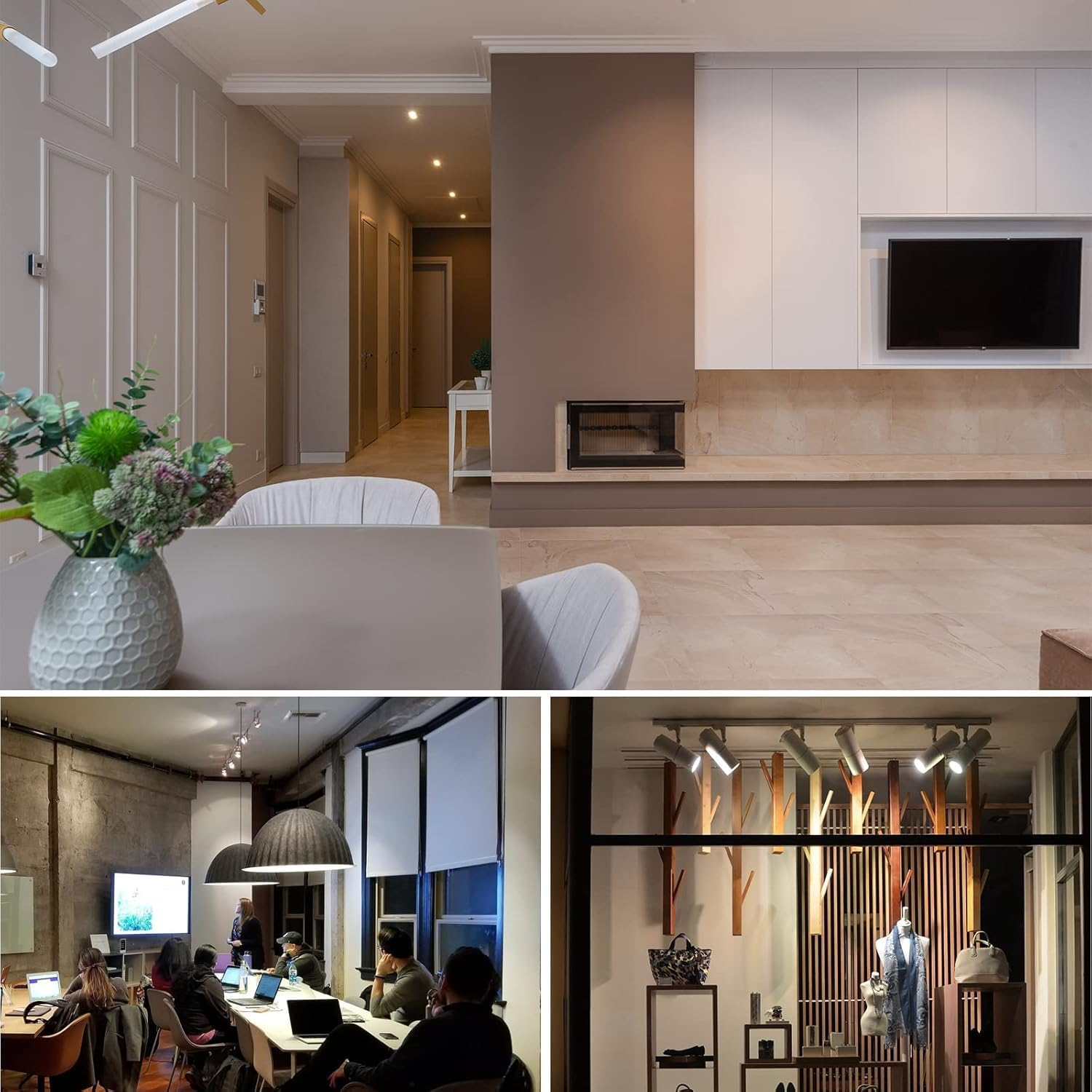 Bonlux GU4.0 MR11 LED Light Bulbs, 3 Watt 12 Volt Led Bulb, 270 Lumen, Warm White 3000K, 35&deg; Beam Angle, 25W Halogen Bulbs Equivalent,Landscape/Accent/Recessed/Track Lighting, 6-Pack image number 2