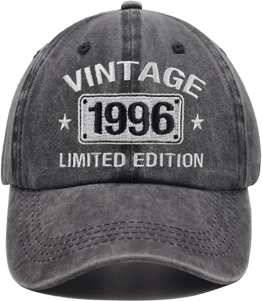 Vintage 2004 2003 2002 2001 2000 1999 1998 1997 1996 1995 Limited Edition Adjustable Embroidered Baseball Cap