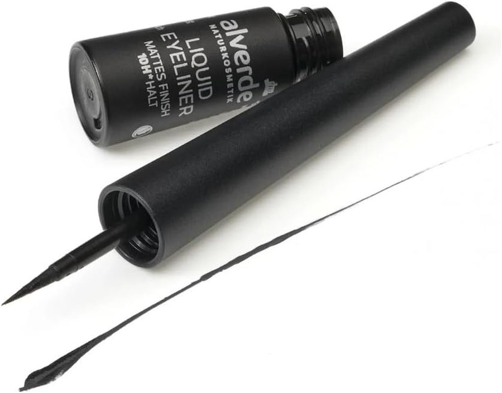 Alverde Natural Cosmetics Liquid Eyeliner 10 Black, 2.5 Ml image number 1