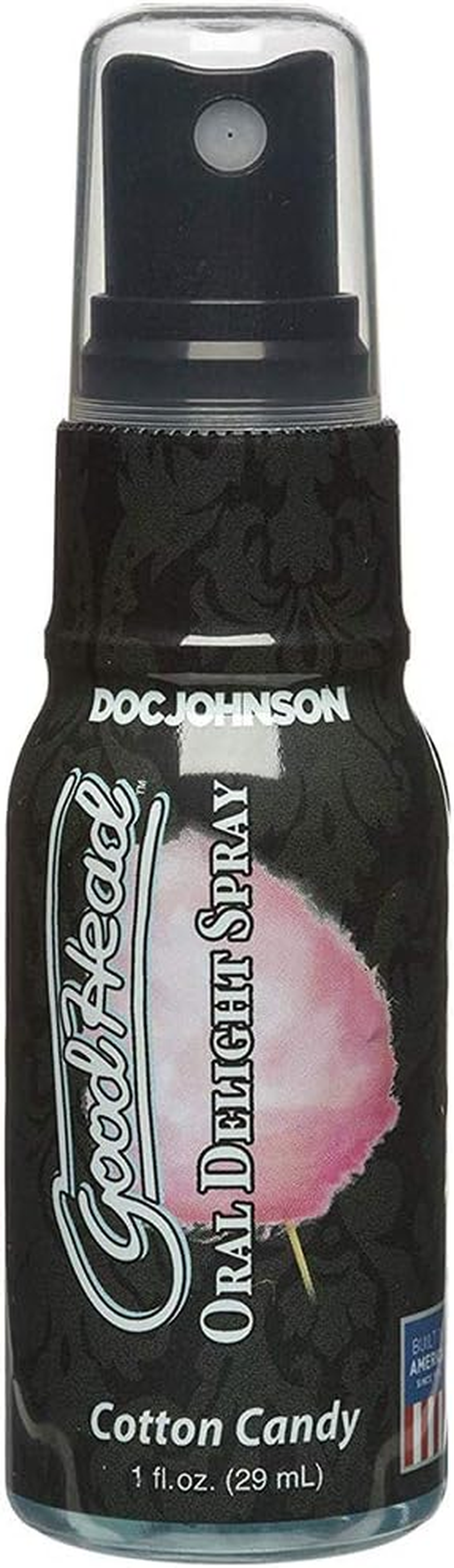 Doc Johnson Goodhead - Oral Delight Spray - Cotton Candy - 1 Fl. Oz. (29 Ml)