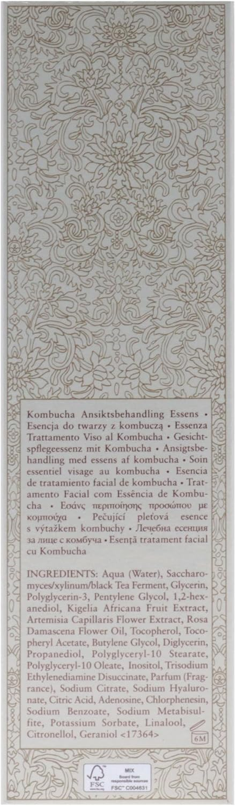 Fresh Black Tea Kombucha Antioxidant Facial Treatment Essence for Women 5 Oz Treatment image number 4