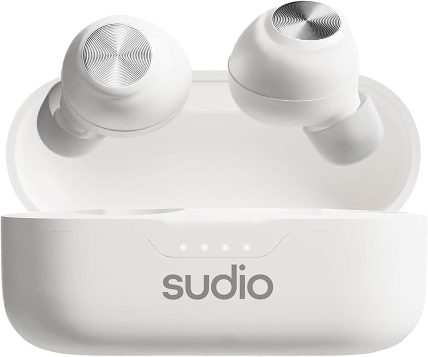 Sudio T3 Powder Pink - In-Ear Earbuds. up to 6 Hours Play Time (25 Hours Total), Snug and Comfortable Design, Built-In Microphones (2), Touch Buttons, USB-C Charging, Bluetooth 5.4