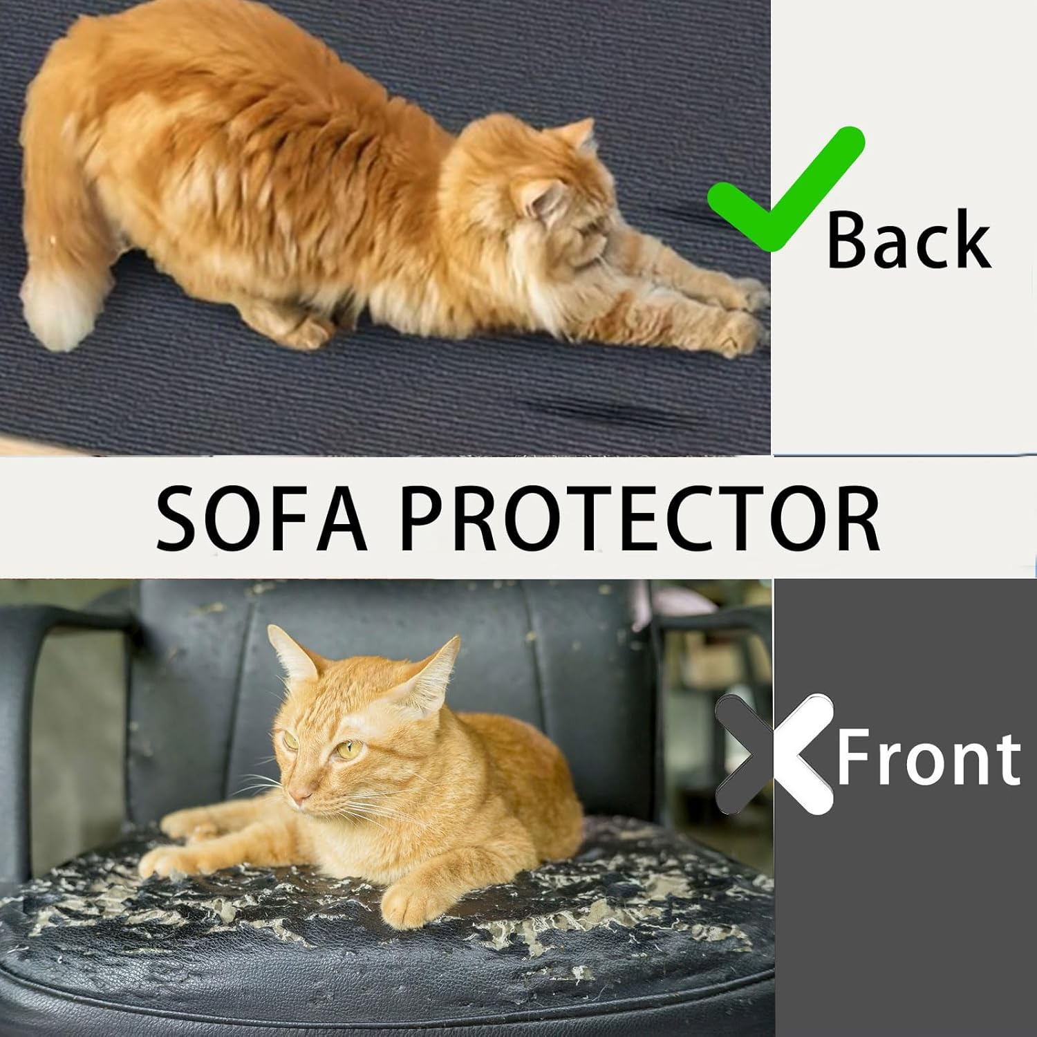 Self-Adhesive Cat Scratching Mat, 2 M X 40 Cm, Self-Adhesive Scratching Mat, Cat Scratching Mat, Scratching Mat for Cats, DIY Trimmable Carpet Mat, Cat Scratching Boards, Cat Scratching Mat for Cat image number 2