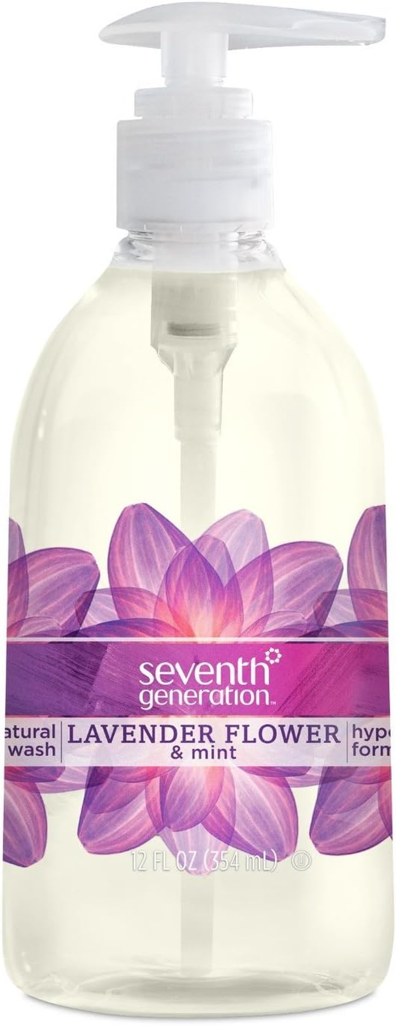 Seventh Generation Hand Wash, Lavender Flower and Mint, 12 Ounce (Pack of 6) image number 4