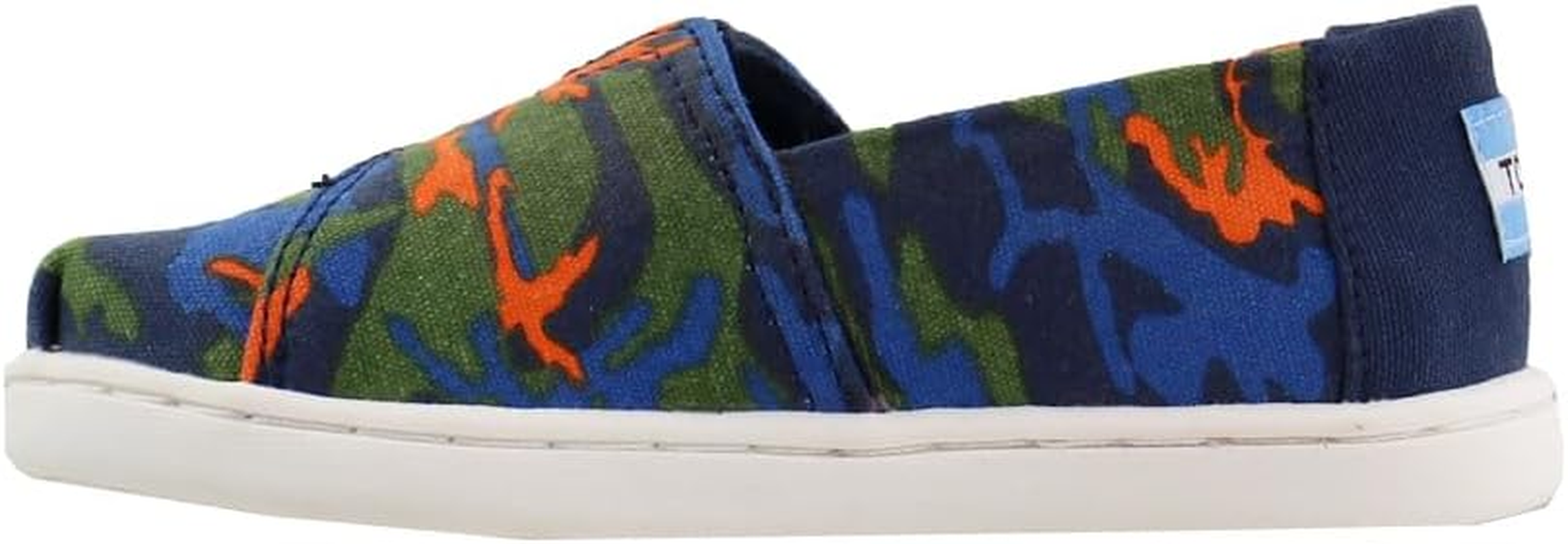 TOMS Kids Baby Boy'S Alpargata (Infant/Toddler/Little Kid) Navy Multi Camo 2 Infant image number 3
