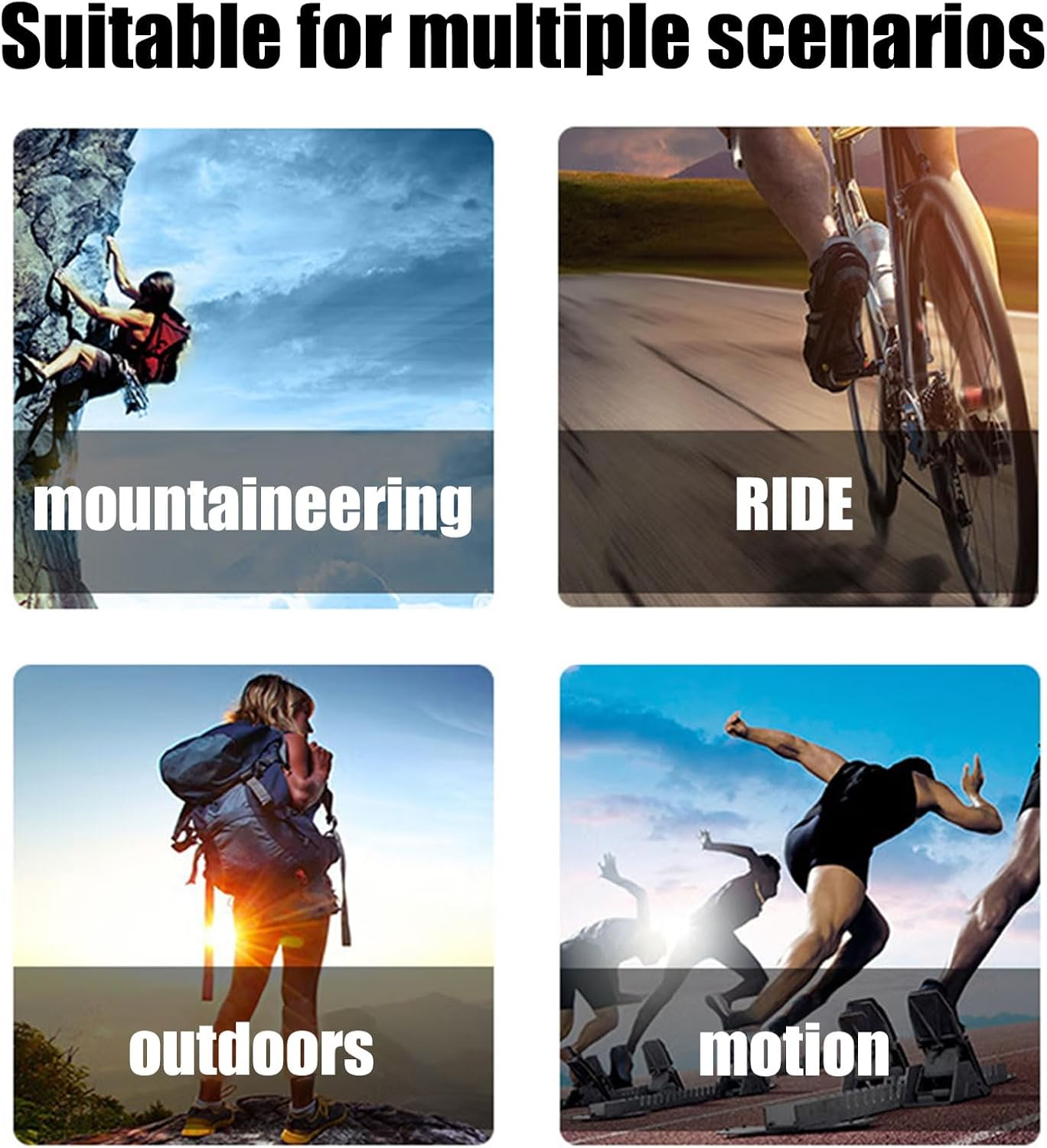 RIBHNXHI Neck Gaiter,2 Pack Breathable Cooling Neck Gaiters UPF 50 Ice Silk Multifunctional Face Cover Scarf Stretchy Balaclava for Sun Protection and Outdoor Activities image number 2