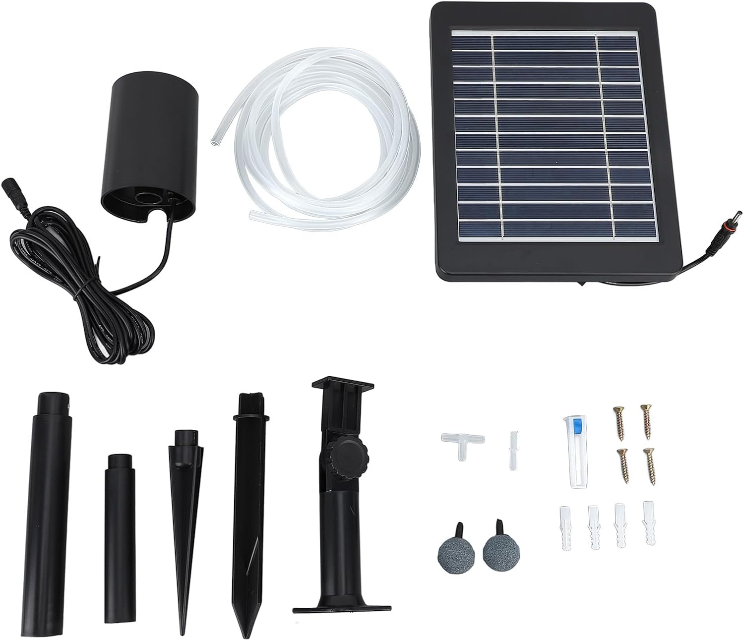6V 4W Solar Dust Aerator Air Pump Kit Waterproof Design 18H / 36H / 72H Working Hours image number 2