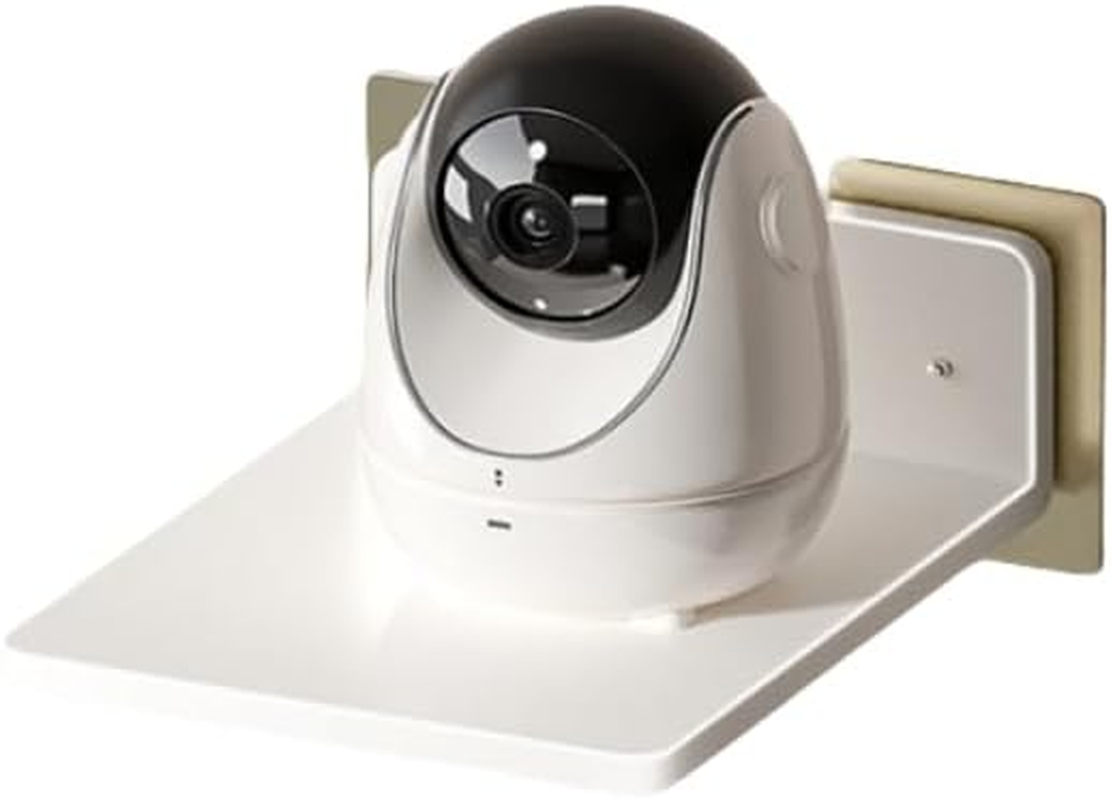 Wi Fi Router TV Projector Wall Mount Shelf Organizer Storage Holder Rack Stand,Projector Shelf,Floating Entertainment Center Shelves,Wall Mount Floating Small White image number 2