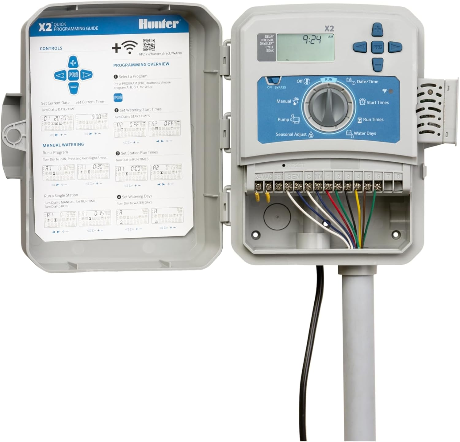 Hunter Wand Smart Wifi Module for X2 Sprinkler Controller, Hydrawise App, Remote Scheduling, 2.4Ghz Wifi Only, Supports Bluetooth, Wi-Fi Direct & WPS Setup image number 4