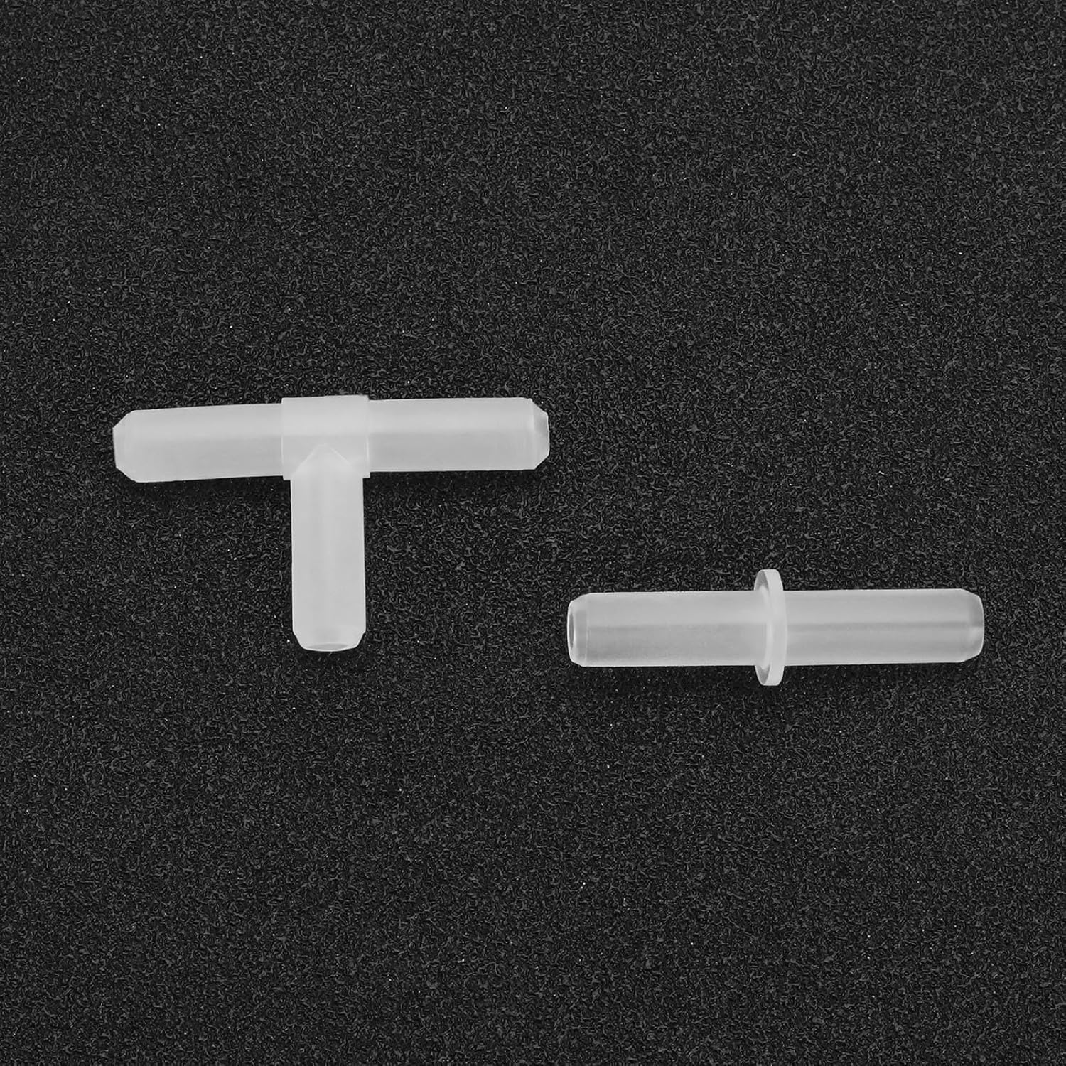 Ecsing 30PCS Aquarium Airline Connectors Air Line Tube Plastic Connector Aquarium Staight Connector I Connector T Connector for Air Line Tube 4/6Mm Pump Fish Tank Pond Plastic image number 5