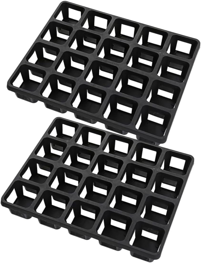 2Pcs Nursery Pot Brackets Plant Growing Boxes Racks Germination Tray Holders for Home image number 1