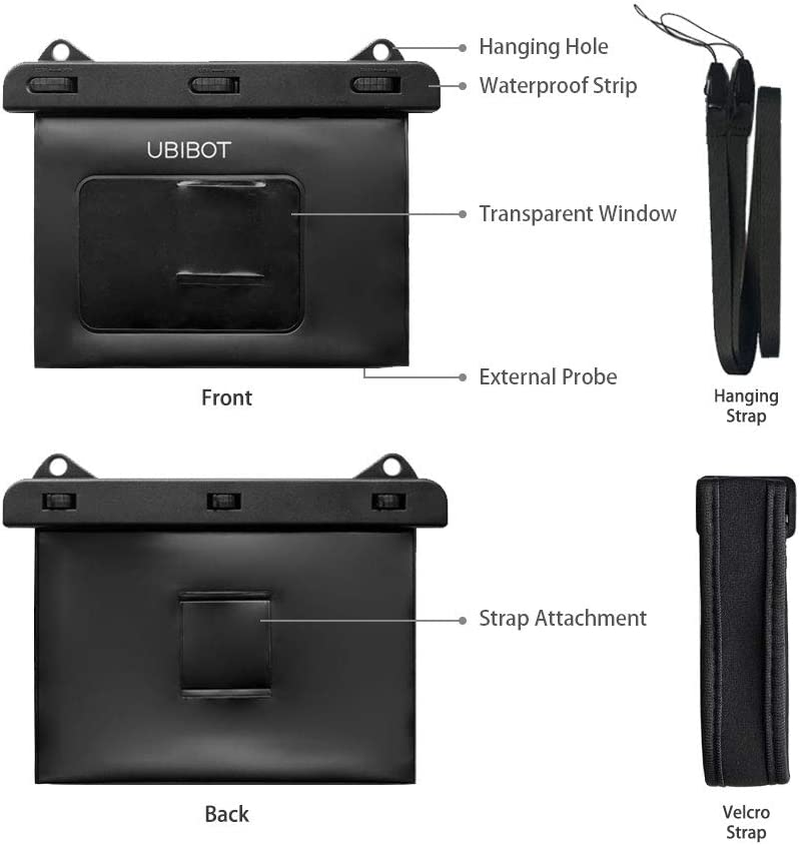 Ubibot Water Resistant Cover, Outdoor Protective Bag, Cover for Outdoor Barbecue Grill Controller image number 3