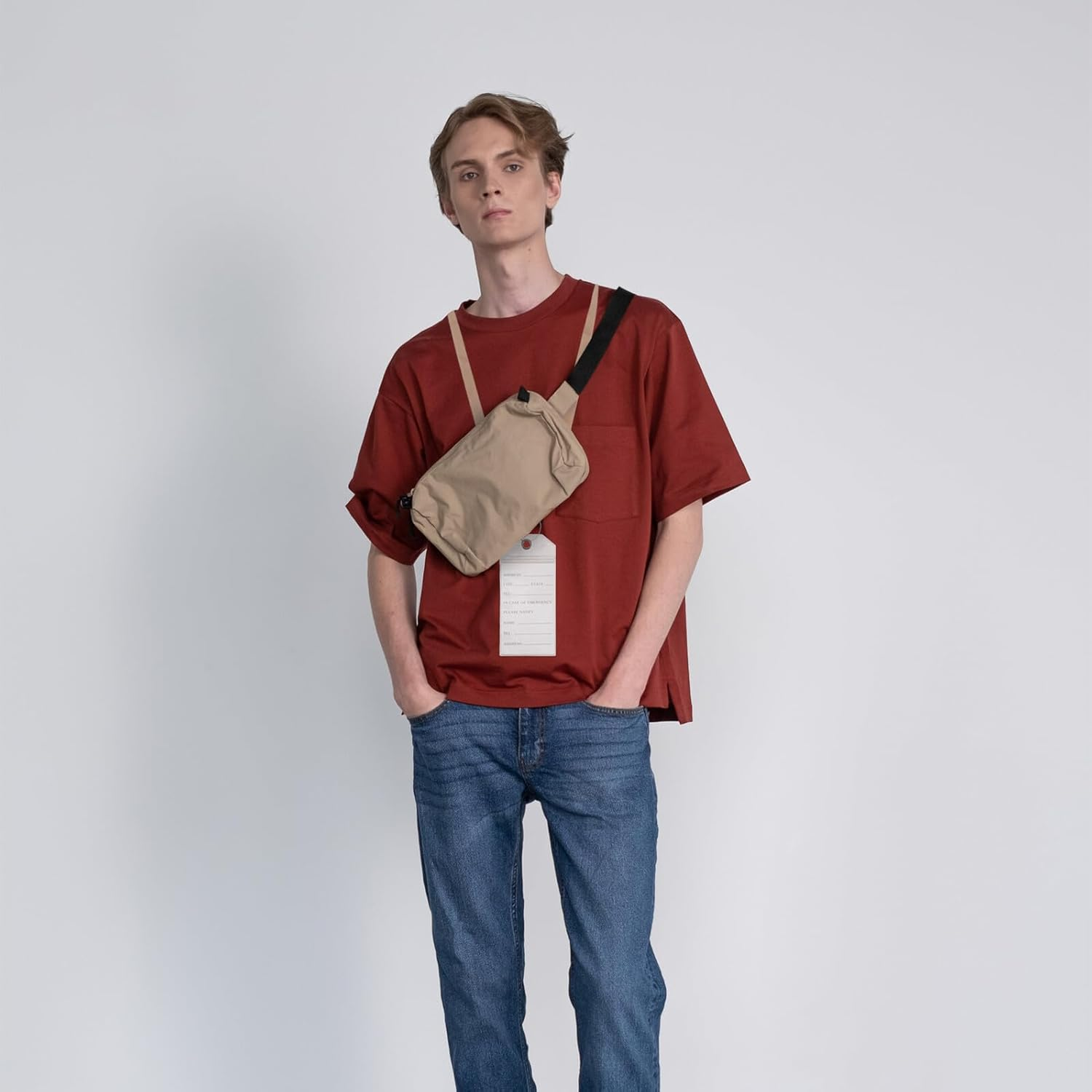 GLSTOY 5Pcs Clear Luggage Tag Holders PVC Id Badge Cases with Lanyards for Travel Essentials Cruise Ships Suitcases Sports Gear and Pet Carriers Protective Covers for Name Tags image number 5