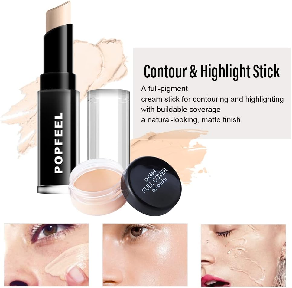 TEMU-SC 8PCS Colors Professional Make up Set, All in One Makeup Kit for Women Full Kit, Cosmetics Teenagers, Makeup Palette