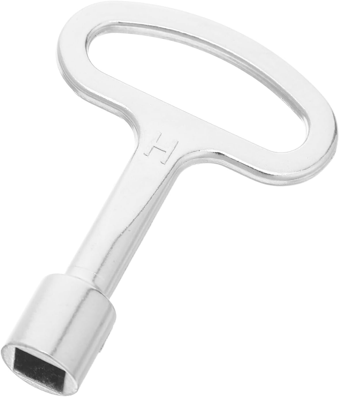 7-Inch Zinc Alloy Gas Valve Key for 1/4 and 5/16 Valves Multi-Purpose Socket Spanner and Radiator Utility Key for Meter Boxes and Air image number 3