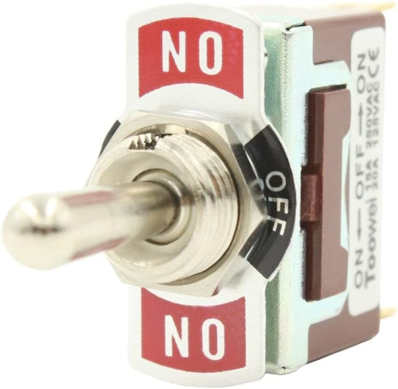 Switch Boss (On)-Off-(On) 3 Way Toggle Switch - Momentary