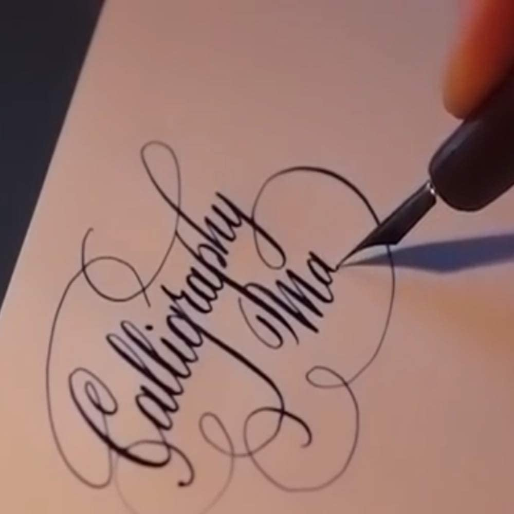 Feather Quill Pen Set Dip Pen with Ink and 6Pcs Stainless Steel Nibs Calligraphy Pen in Gift Box HO-Q-300 image number 1