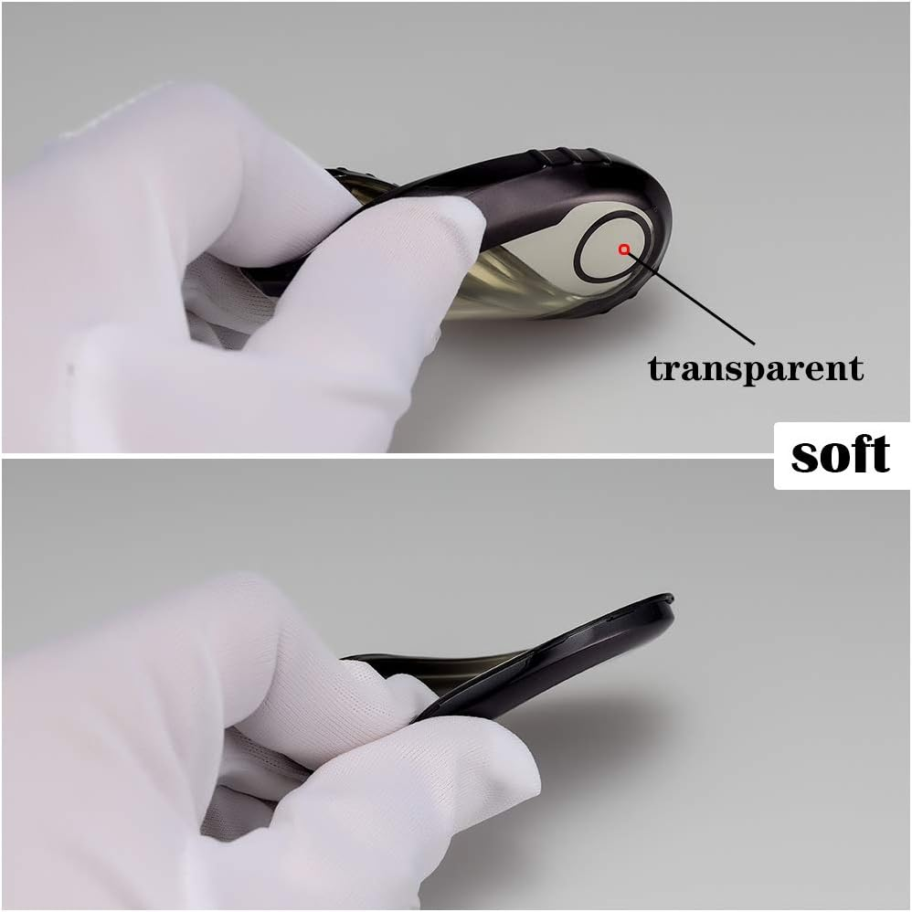 Lcyam TPU Smooth Case Key Fob Cover with Keychain Holder for 3/4/5 Button Nissan Altima Maxima Sentra X Trail Patrol Murano Pathfinder Serena Kicks Armada Juke Versa Accessories, Black image number 3