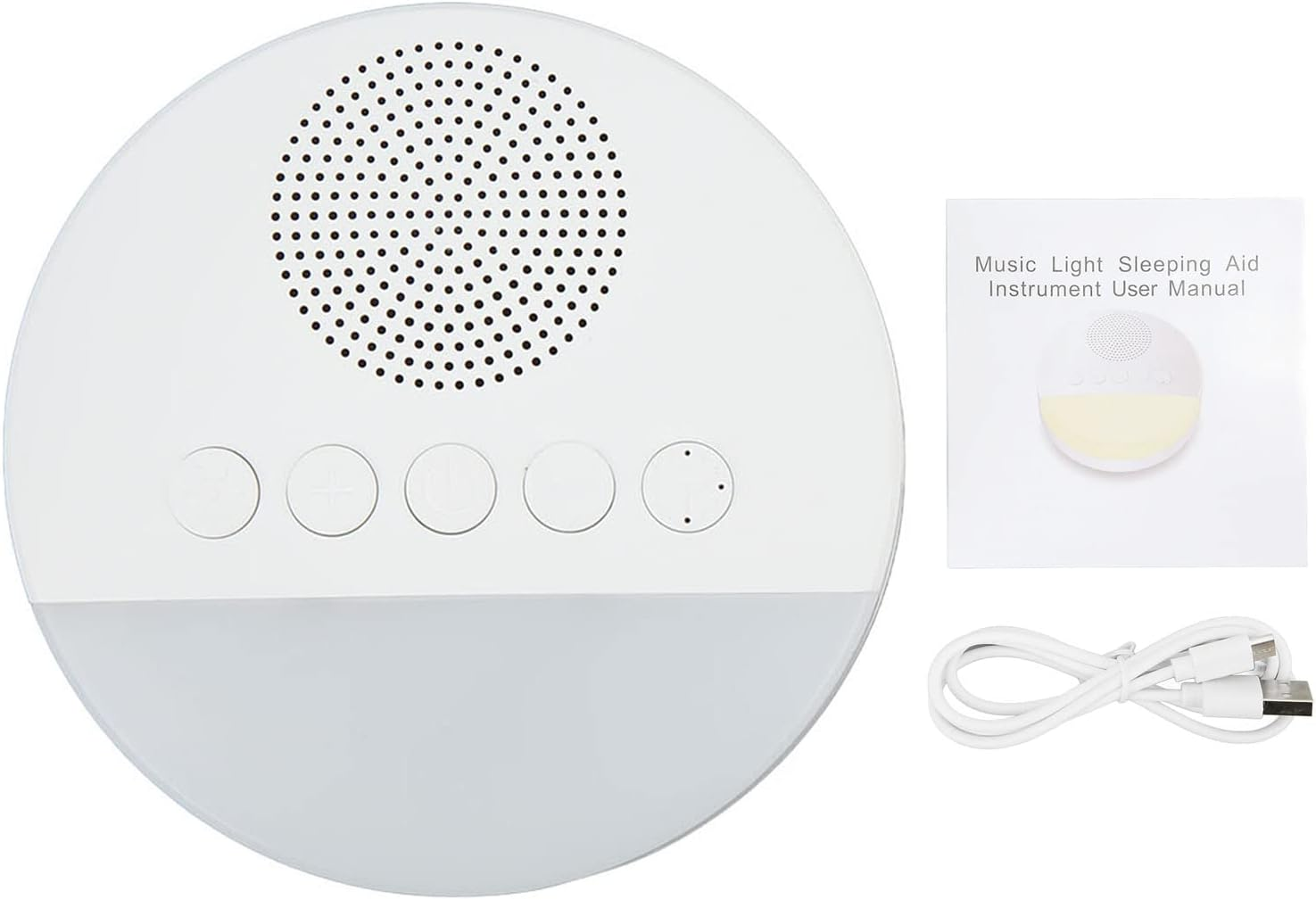 Cryfokt White Noise Sound Machine with 20 Calm Sounds for Baby USB Rechargeable White Noise Device for Nursery image number 2