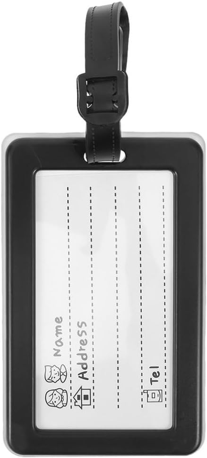 VALICLUD Luggage Hanging Label American Flag Suitcase Luggage Tags Travel Id Labels image number 6