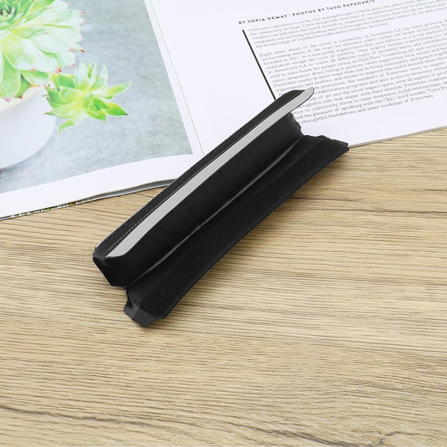 Ecsing Headband Pads Replacement Compatible with Bo-Se QC35 II/ QC35 Headphones Protein Leather Headband Pad Headband Cushion 150X28Mm Grey image number 6