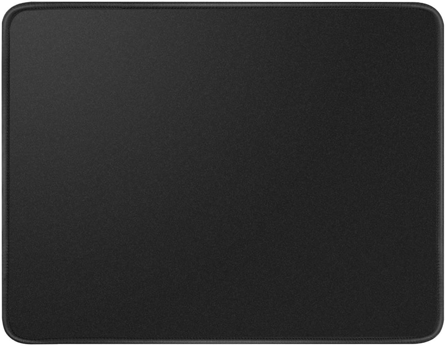 Mouse Pad, Amazer-T Gaming Mouse Mat Medium-Size (300 by 250Mm) with Smooth Surface, Non-Slip Rubber Base, and Anti-Fraying Stitched Edges, Black image number 3