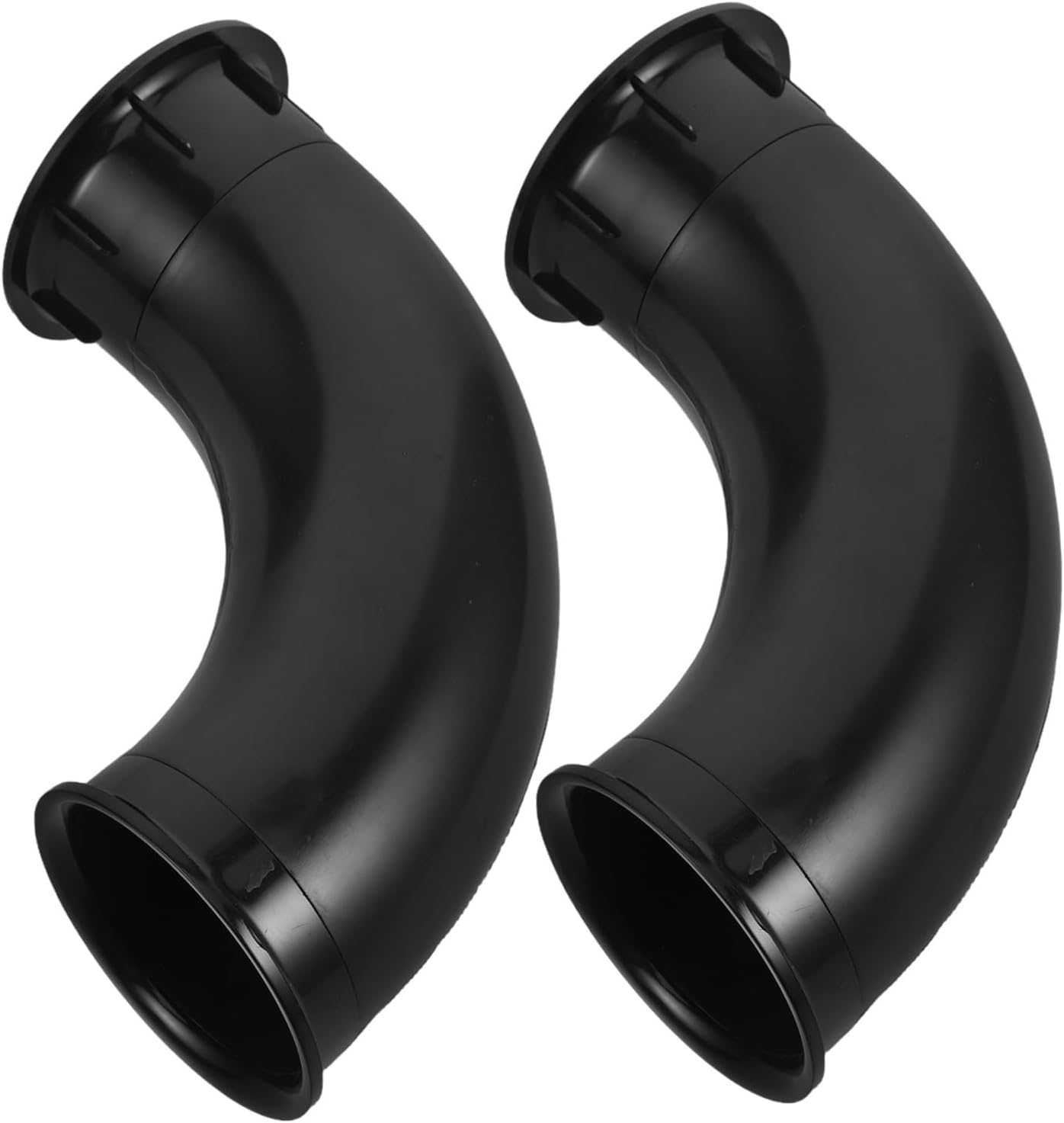 HOMSFOU 2Pcs Car Subwoofer Speaker Subwoofer Terminal Enclosure Port Tube Voice Outlet for Car Bass Reflex Port Tube Acoustic Hideaway Sound Black image number 5