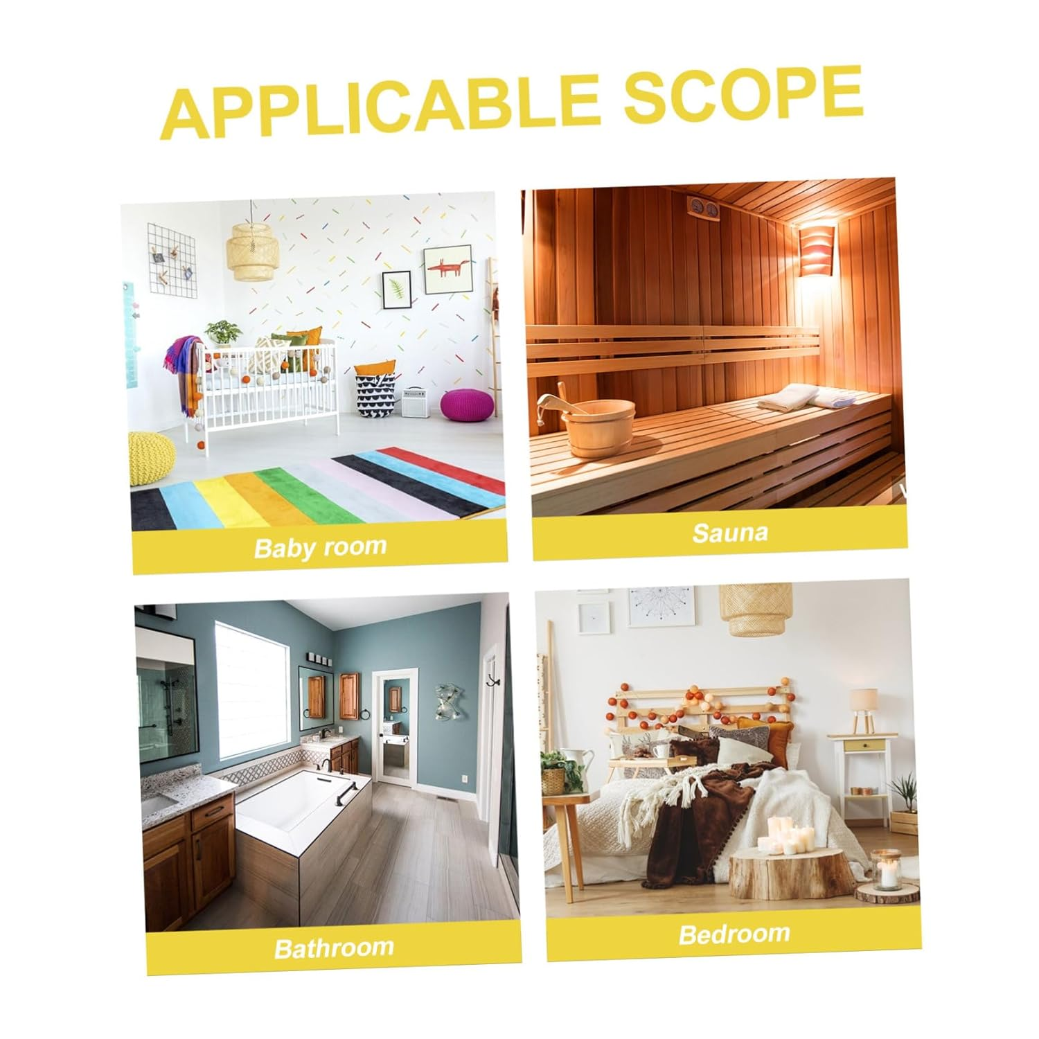 Wall Mount Temperature for Home and Sauna High Precision Analog Thermometer with Tulip Pattern Lightweight Indoor Temperature Monitor for Nursery Greenhouse Bathroom Bedroom Use image number 4