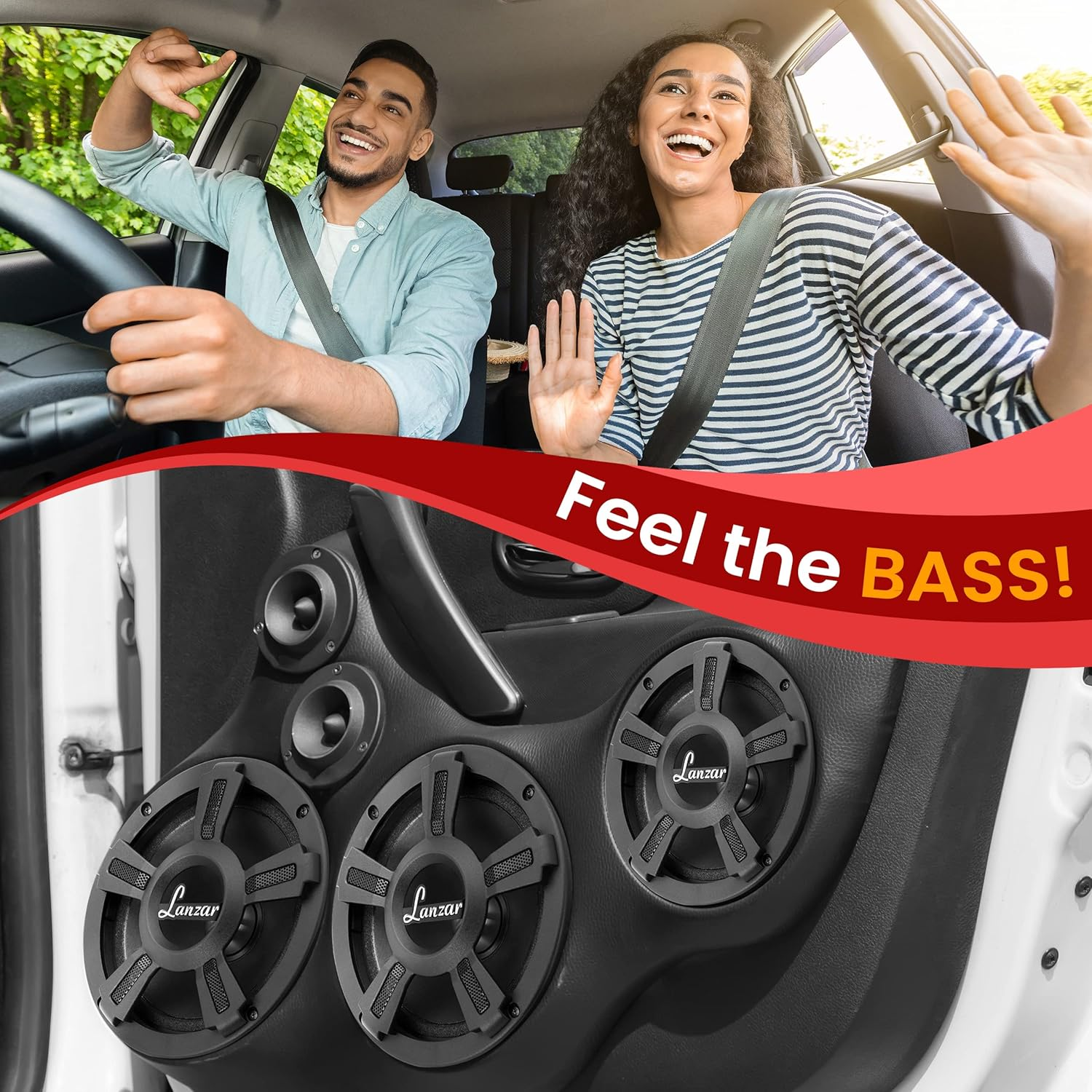 Lanzar OPTI6MI Opti Drive 500 Watt 6.5-Inch High Power Midbass Speaker (Single) image number 4