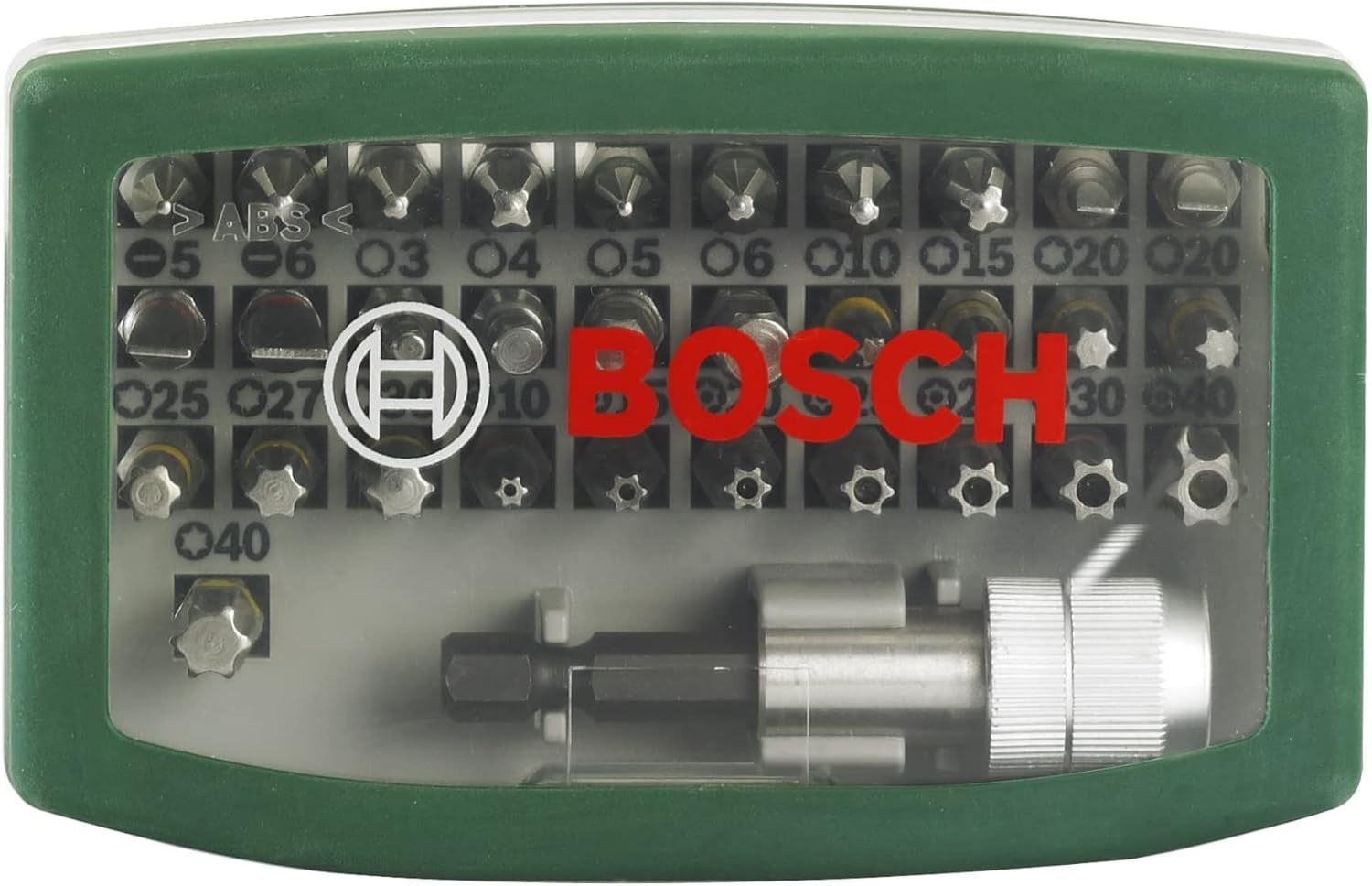 Bosch Accessories 32-Piece Screwdriver Bit Set with Colour Coding image number 3