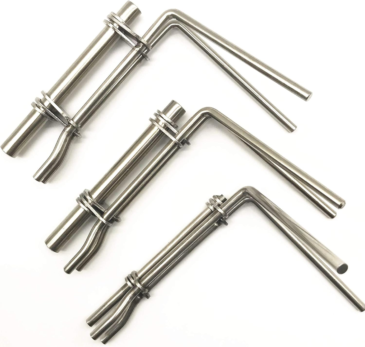 SHENKENUO 3Pc Hydraulic Cylinder Piston Rod Seal U-Cup Installation Tool Kit Set Universal J05321 image number 1