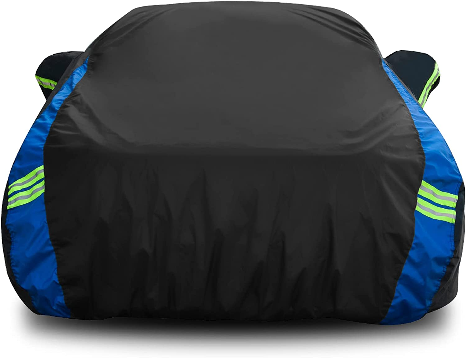 Avecrew Car Cover Waterproof All Weather for Automobiles, Outdoor Heavy Duty Full Exterior Covers for Sedan(194"-208") image number 4