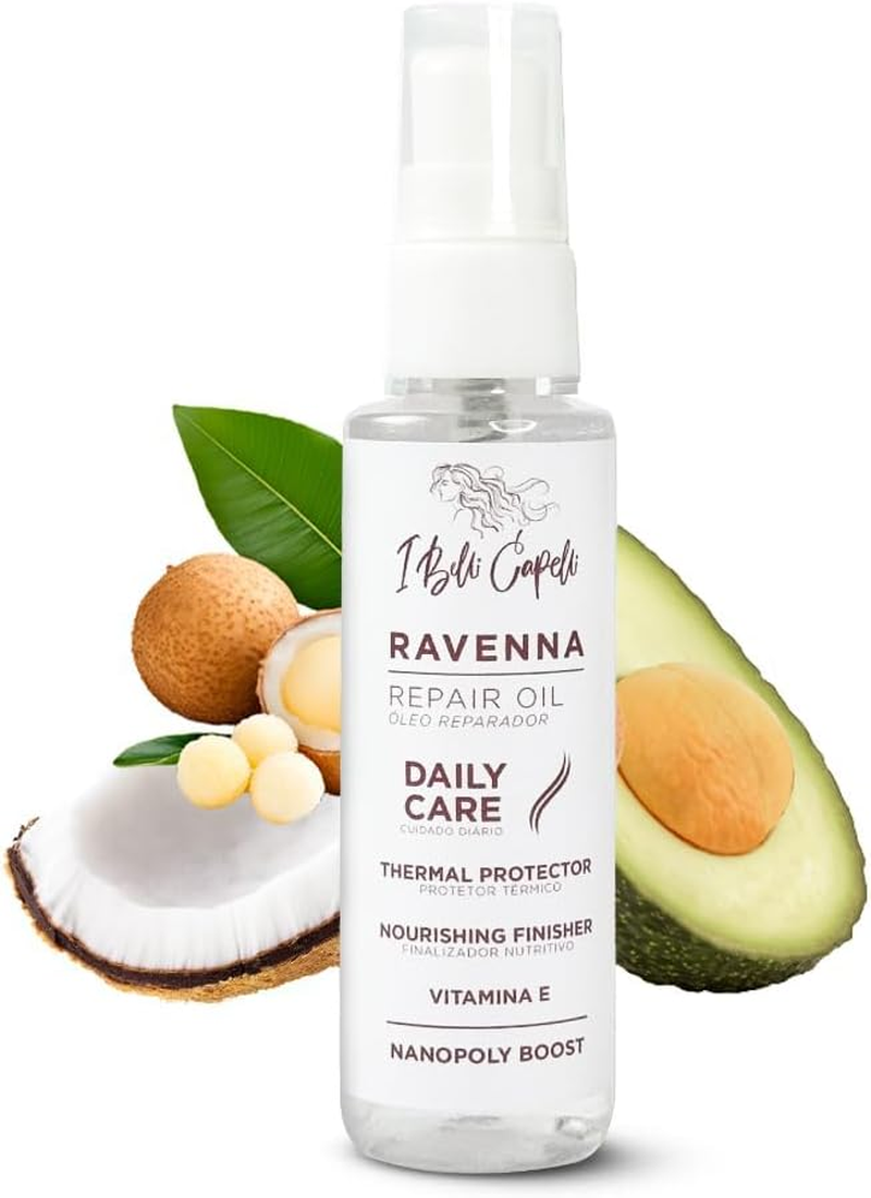 I Belli Capelli Ravenna Repair Oil &ndash; Split End Repair Oil for Damaged Hair 60Ml image number 6