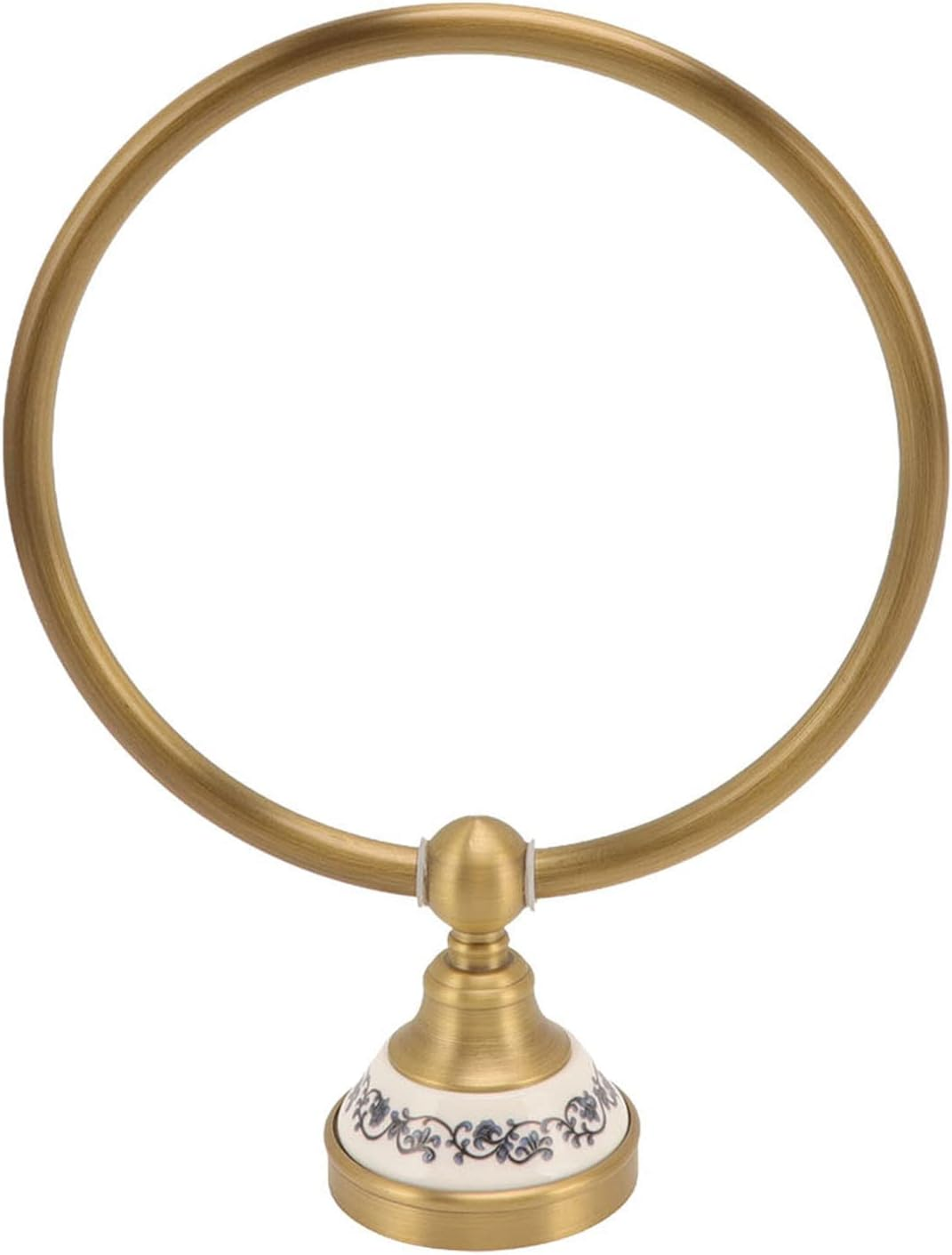 Towel Holder Towel Rack Accessories Decal Bathroom Wall Mount Blue White Bporcelain Antique Pstand for Wall Hanging Holder Pwall Mounted Hanger Mounted image number 5