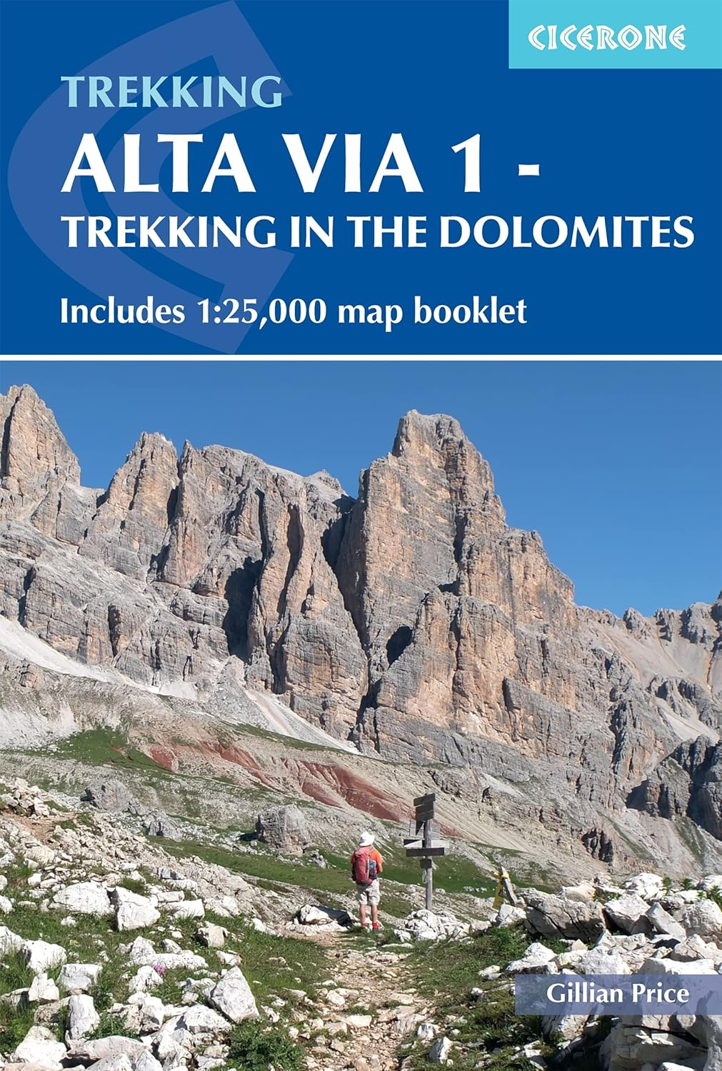 Alta via 1 - Trekking in the Dolomites: Includes 1:25,000 Map Booklet image number 4