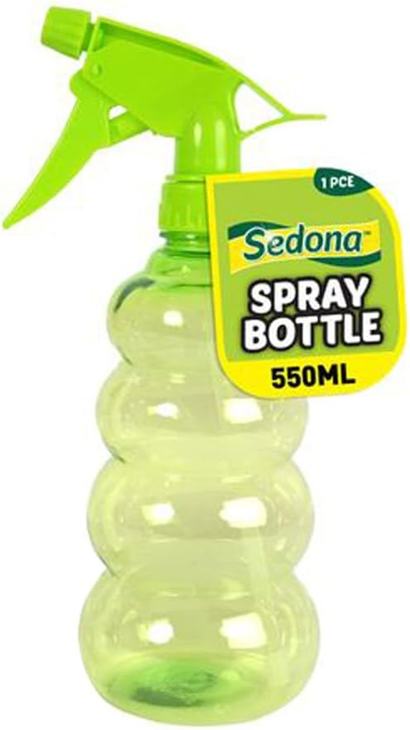 Sedona Plastic Water Spray Bottle, 550 Ml Capacity