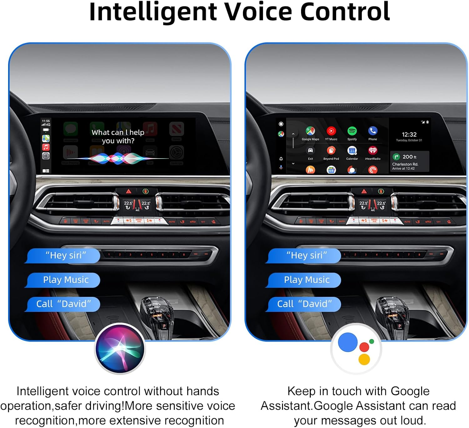 ANYFAR Decoder Adapter Fits 2017-2018 BMW X1 X2 X3 X4 X5 X6 MINI & 1-5 Series with EVO/MGU System, Supports Wireless Carplay Android Auto/Mirror Link/Camera/Usb Drive/Navigation Etc image number 4