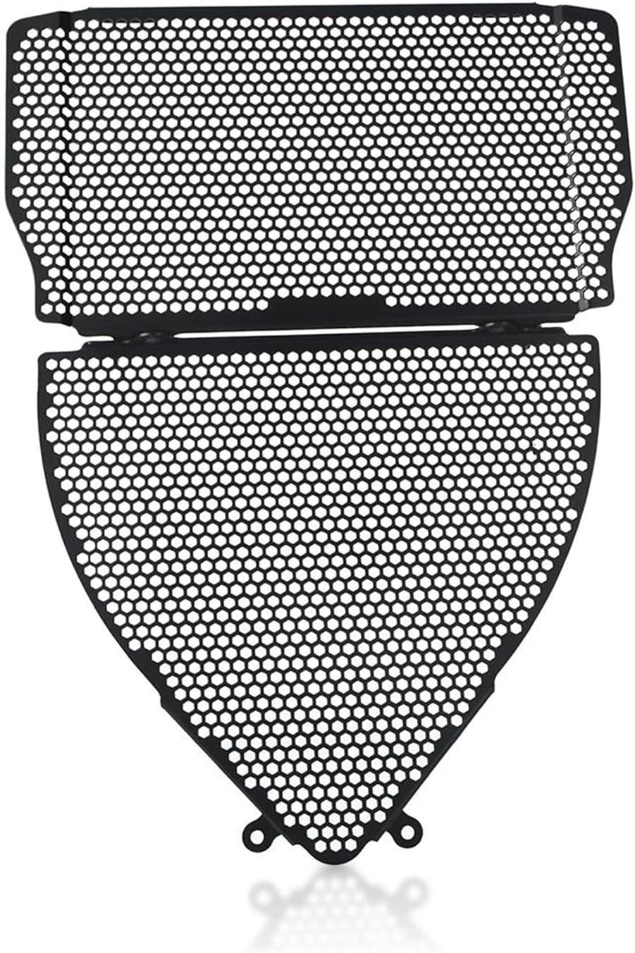 VEAEKNCFCB for Y&Amaha for YZFR3 YZF-R3 2015-2018 Parts Radiator Grille Guard Cover and Header Set Protector Motorcycle Radiator Guard Engine(Black No Logo)