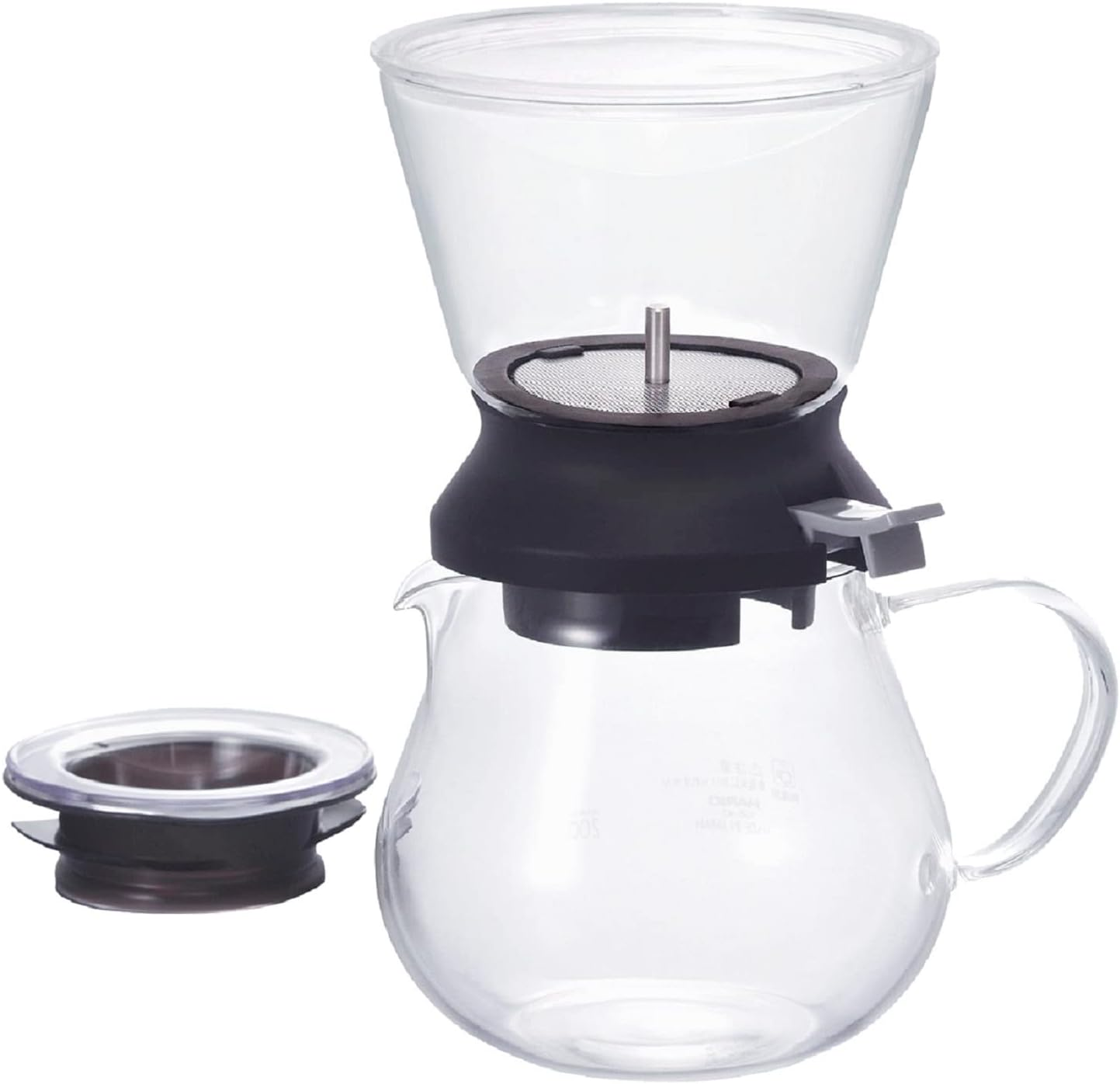 Hario Largo Glass Tea Dripper Set, 350Ml