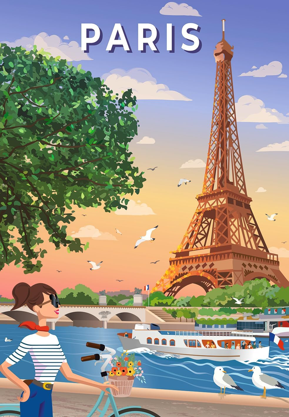 Sentosph&egrave;re - Calypto - Puzzle 500 Pieces Paris - from 8 Years - Ref 7307 image number 6