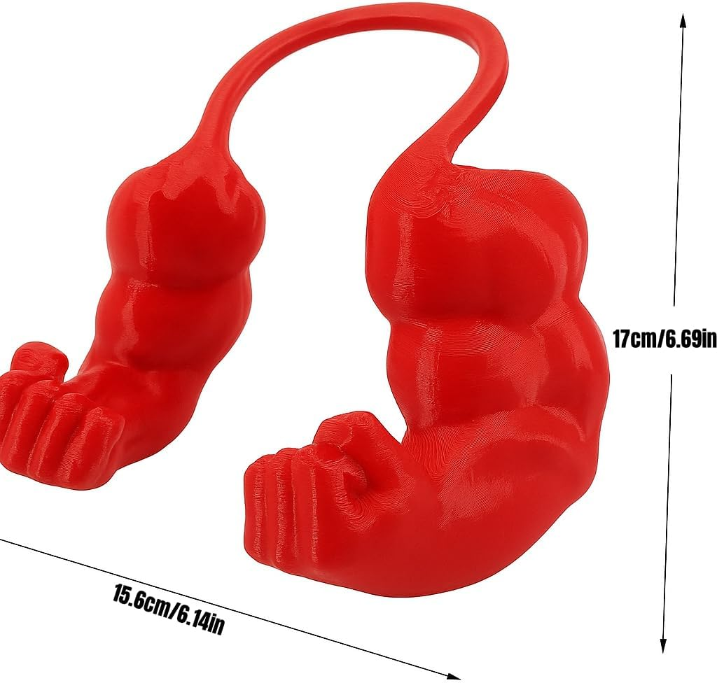 Creative Cat Muscle Arms, 3D Printed Cat'S Neck Arm with Muscle, Funny Pet Props Hanging Arm for Kitten Birthday Party Supplies (Green) image number 5