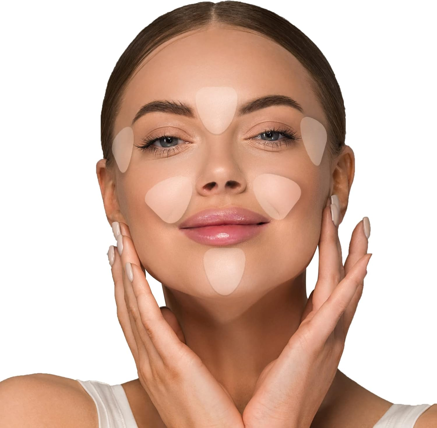 ENROSLU Face Wrinkle Patches 256Pcs - Clear Reusable Pads for Overnight Anti-Wrinkle Treatment - Fine Line Remover Strips to Smooth Eye, Mouth and Forehead - Train Facial Muscles for Smoother Skin image number 4