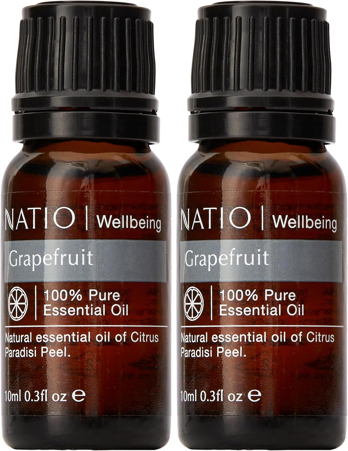 Natio Wellbeing Grapefruit Pure Essential Oil 10 Ml - Energising & Invigorating Citrus Essential Oil - Uplift the Spirit & Brighten the Mood - Vegan Friendly & Made in Australia image number 2